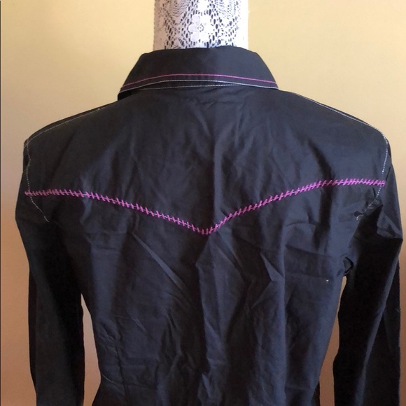 Ladies country and western blouse - Picture 4 of 8